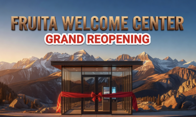 Fruita Colorado welcome center grand reopening new interior 2026