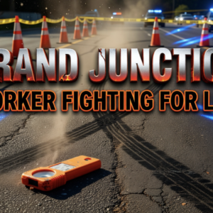 Utility Locator Hit by Car, Critically Hurt in Grand Junction