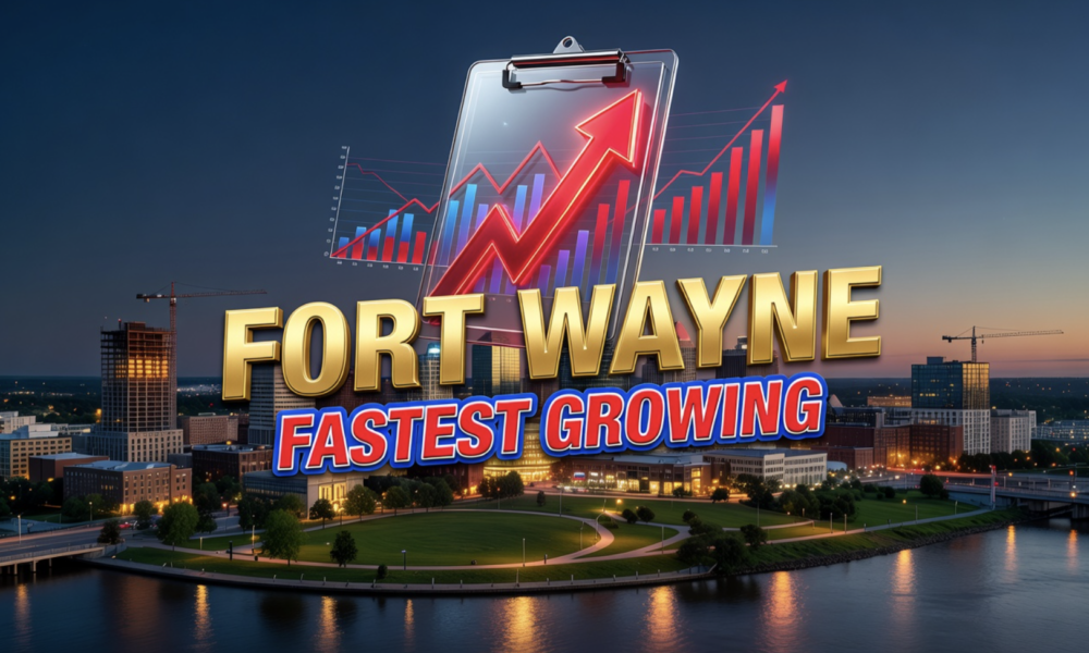 Fort Wayne Indiana fastest growing Midwest city census data