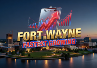 Fort Wayne Indiana fastest growing Midwest city census data