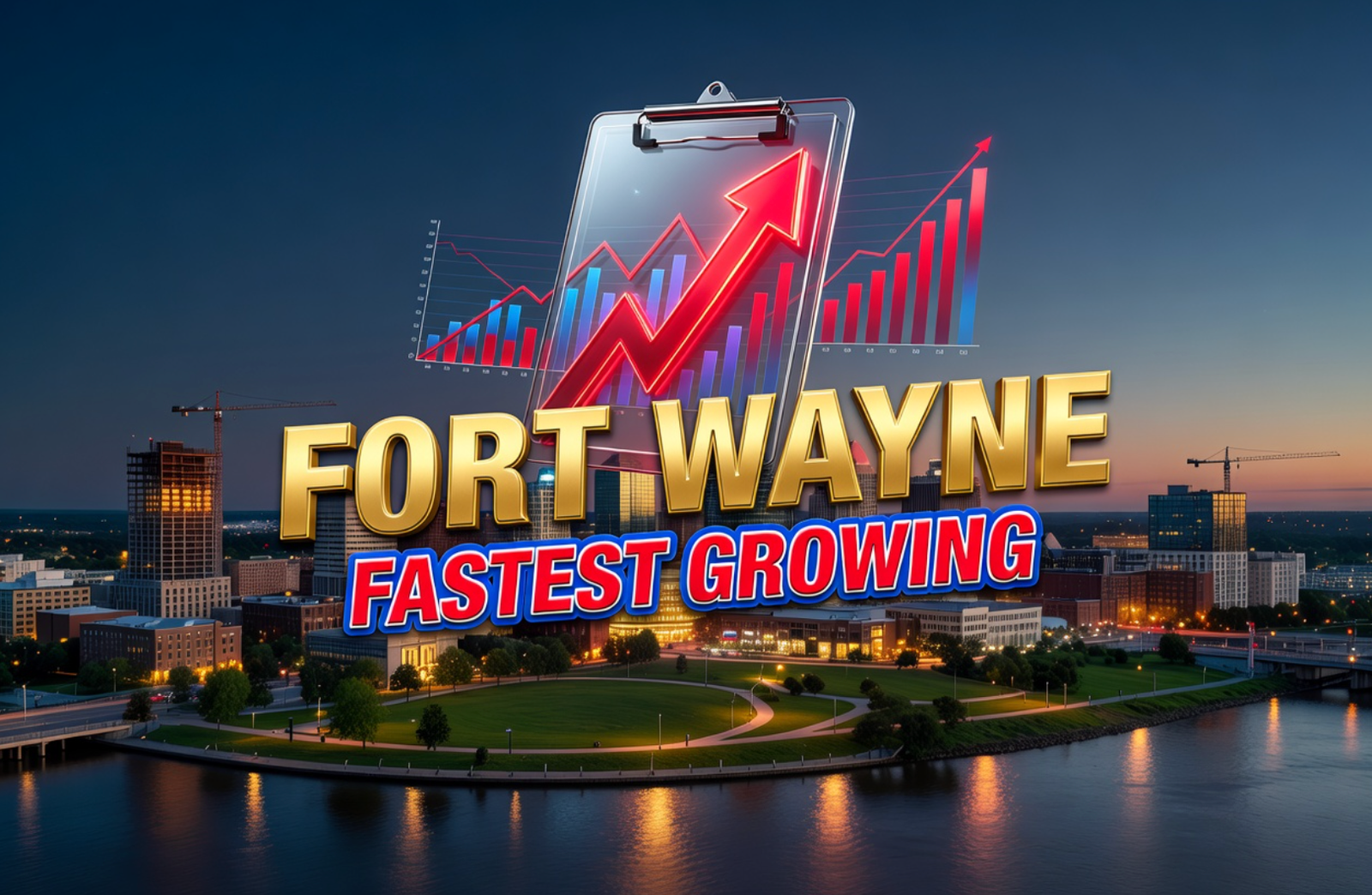 Fort Wayne Indiana fastest growing Midwest city census data