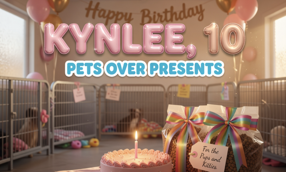 fourth grader donates birthday gifts to Indiana animal shelter