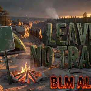BLM Warns Campers: Follow 7 Leave No Trace Rules