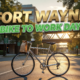 Fort Wayne cyclists biking to work on Calhoun Street trail