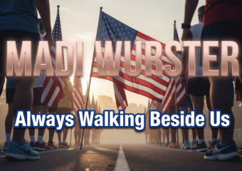 Family Carries Flag for Madi Wurster at Fort Wayne 5K