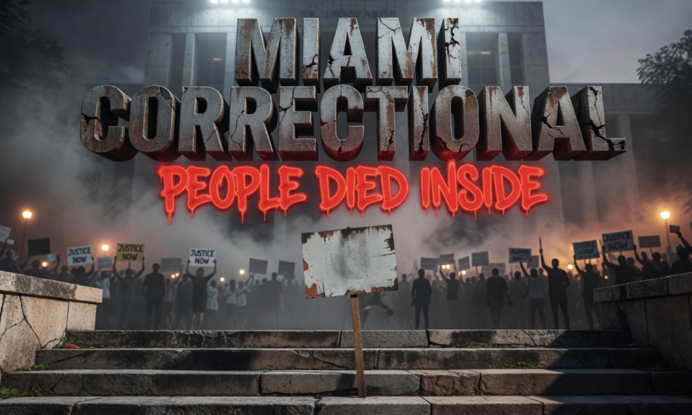 Indiana ICE detention protest Miami Correctional Facility detainee deaths