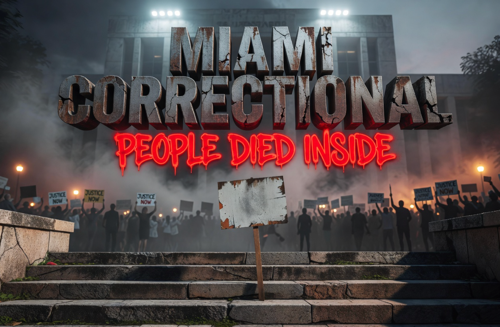 Indiana ICE detention protest Miami Correctional Facility detainee deaths