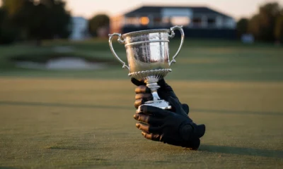 Aaron Rai 2026 PGA Championship win at Aronimink with Wanamaker Trophy.