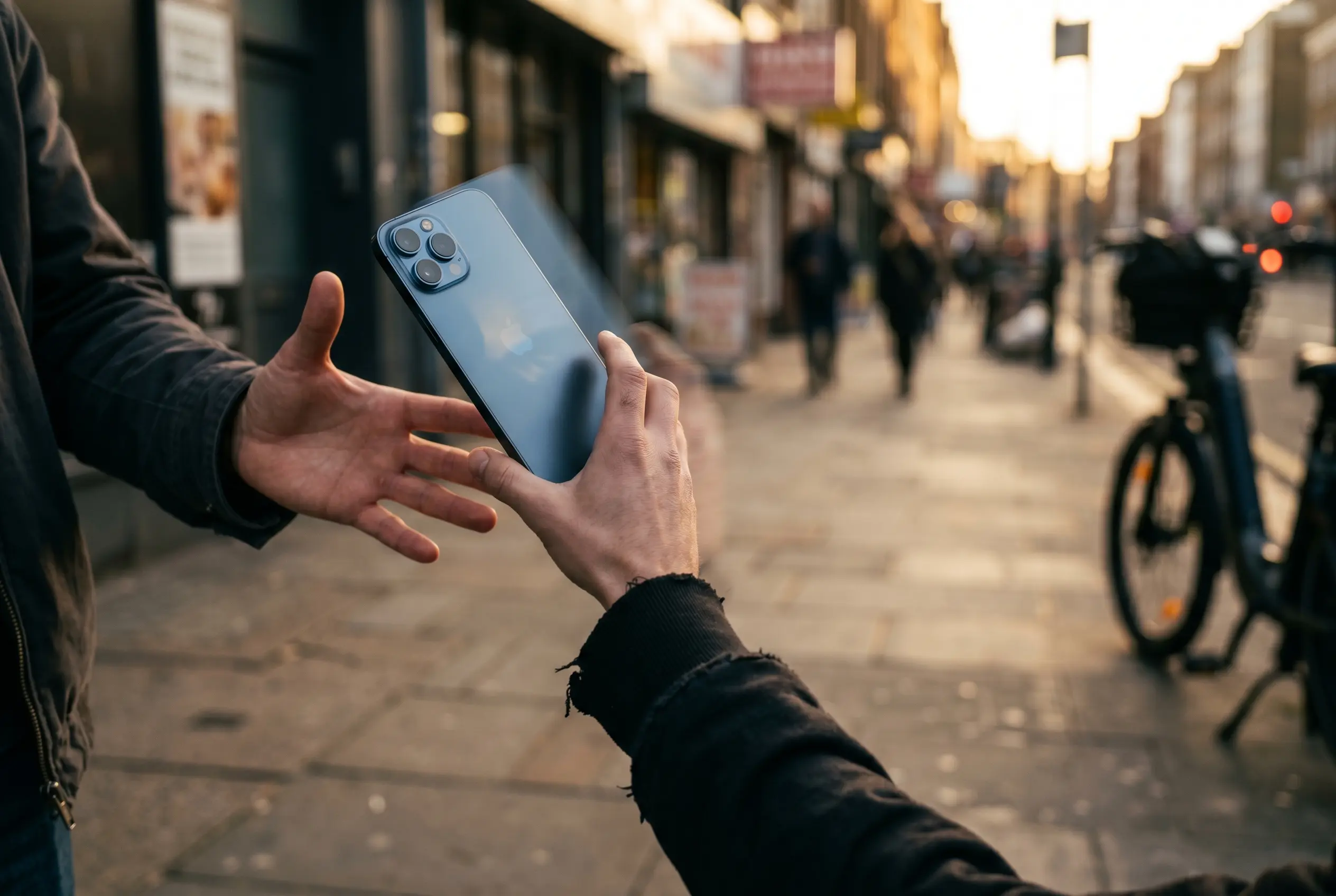 Apple iPhone snatch lock feature detects theft and automatically locks the device.