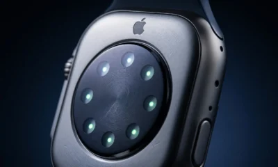 Apple Watch Ultra 4 redesign and blood pressure sensor ring explained.