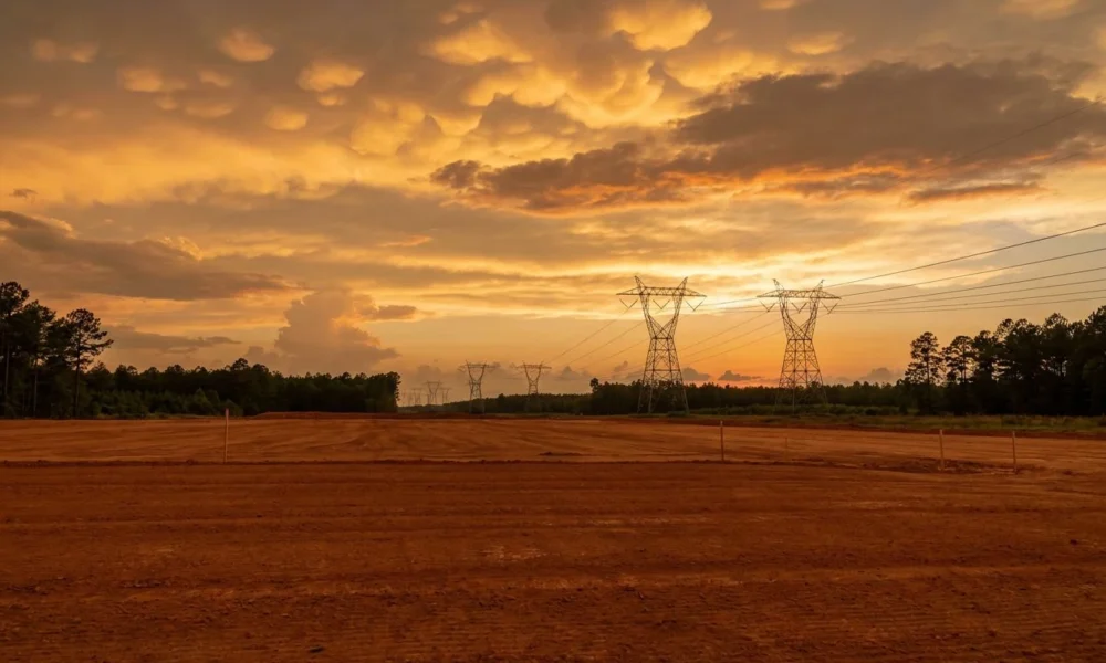 Applied Digital Delta Forge 1 AI data center campus groundbreaking in Rapides Parish Louisiana.
