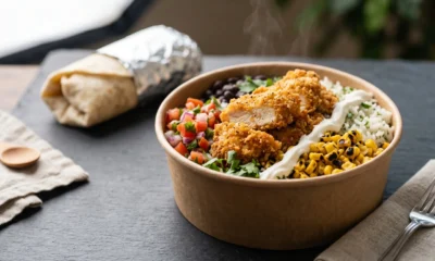 Chipotle crispy chicken bowl test in Orange County California stores explained.