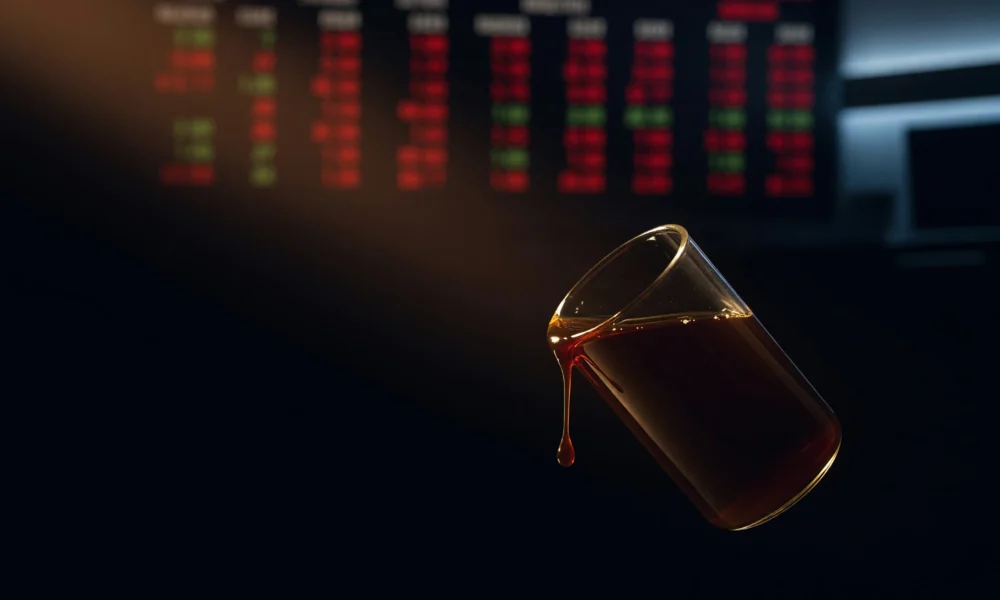 Crude oil prices surge as Trump warns Iran while global demand contracts in 2026.
