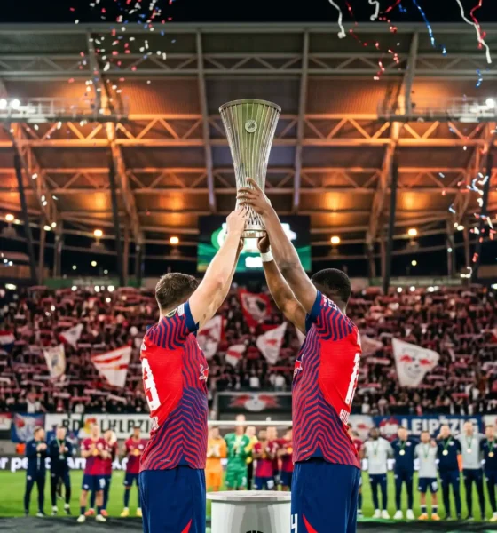 Crystal Palace win Conference League final 1-0 against Rayo Vallecano in Leipzig.