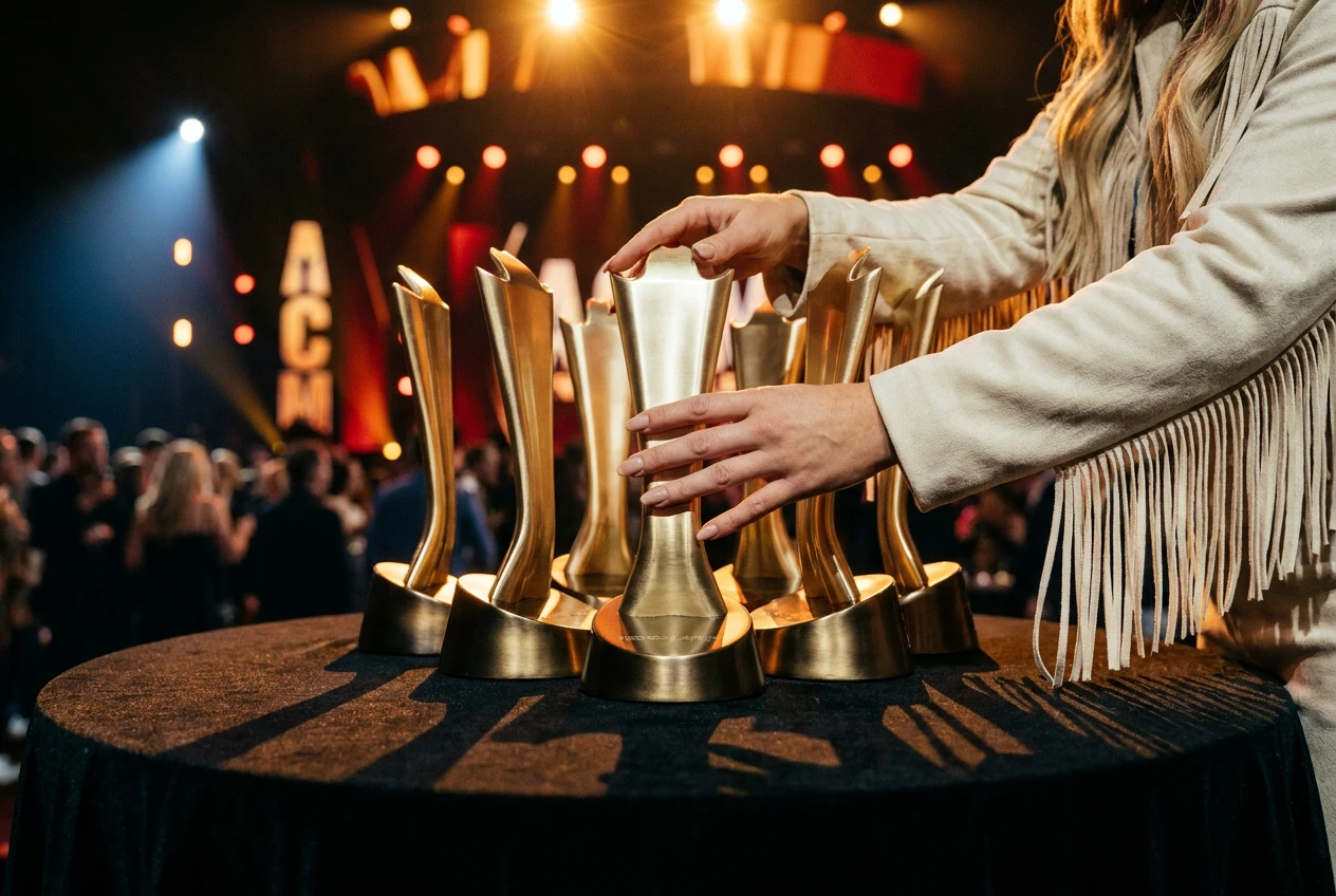 Ella Langley ACM Awards 2026 record sweep with seven trophies in Las Vegas.