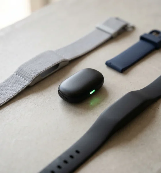 Fitbit Air review covering Google Health Coach AI tracker accuracy and price.