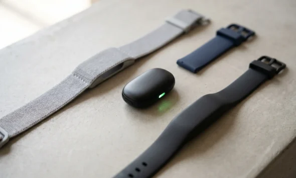 Fitbit Air review covering Google Health Coach AI tracker accuracy and price.