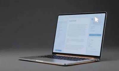 Googlebook Android laptop reveal with Magic Pointer cursor and Glowbar light strip.