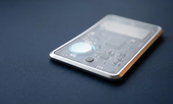 KeySmart SmartCard Pro Find Hub wallet tracker with 24-month battery life.