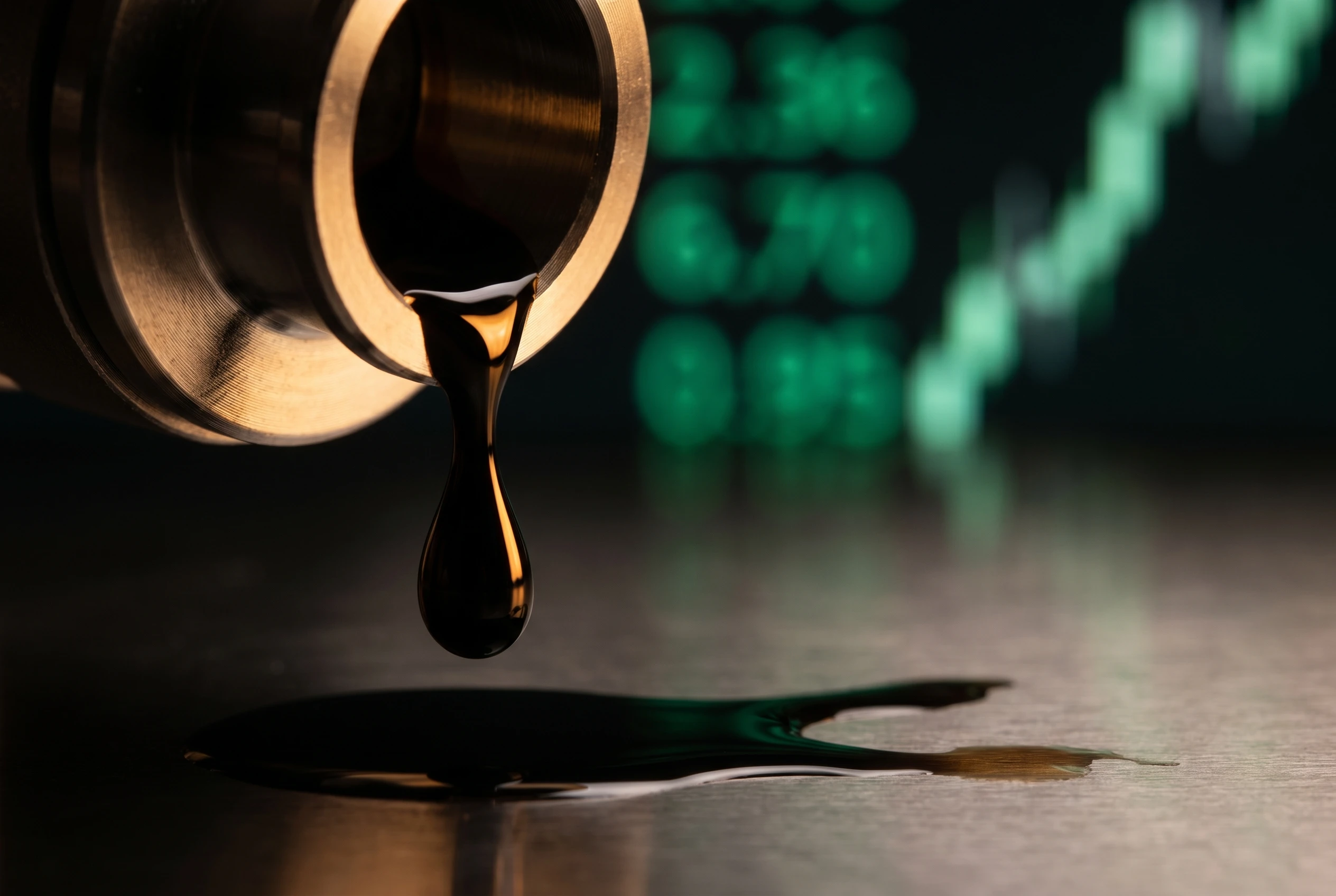 Oil price crash and Dow 51,000 stock market record on Iran deal hopes.