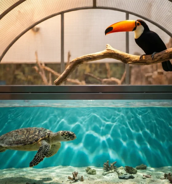 Planet Zoo 2 aquariums and aviaries debut at October 2026 launch on consoles.