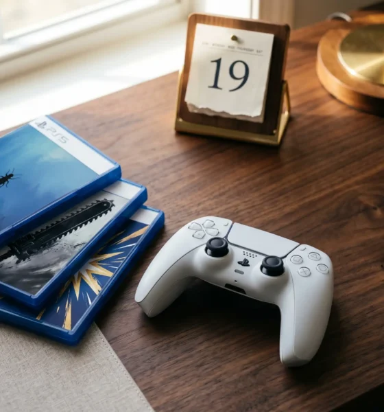 PlayStation Plus June 2026 free games lineup featuring Darktide and Grounded on PS5.