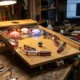 Space Cadet pinball physical 3D-printed table build by hobbyist CNCDan.