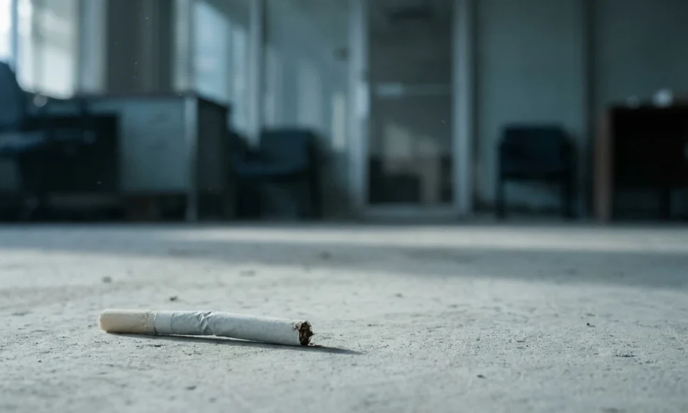 US adult cigarette smoking rate hits record low of nine percent in 2025.