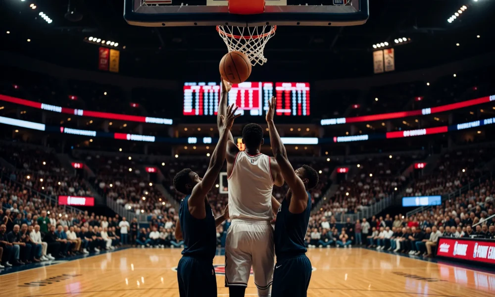Wembanyama 41 points 24 rebounds Spurs Thunder Game 1 double overtime win.