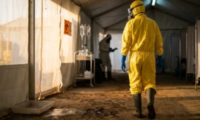 WHO Ebola emergency declared in Congo and Uganda over Bundibugyo strain spread.