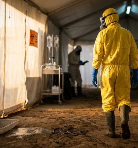 WHO Ebola emergency declared in Congo and Uganda over Bundibugyo strain spread.