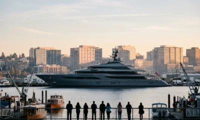 Zuckerberg Launchpad superyacht docks in Seattle Lake Union near Meta offices.