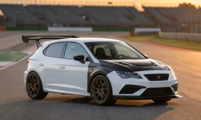 2026 Toyota GRMN Corolla two-seat track car with carbon aero and bronze forged wheels.