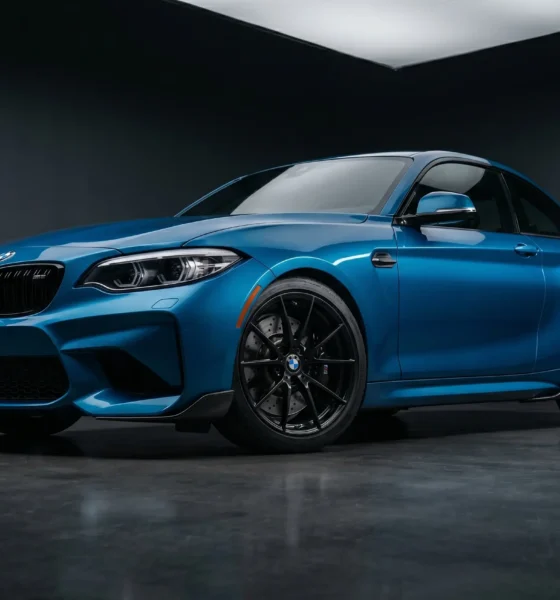 2027 BMW M2 xDrive all-wheel-drive coupe in Borusan Turkish Blue explained.