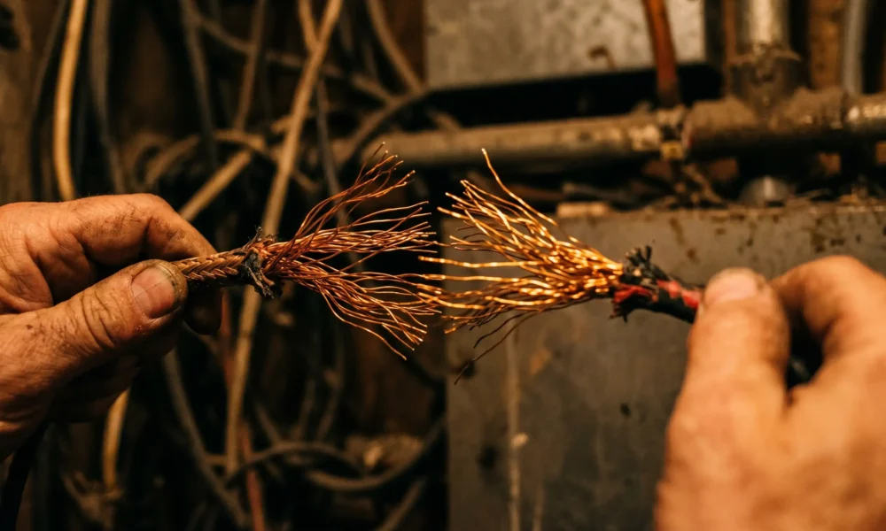 AT&T copper landline wire California retirement