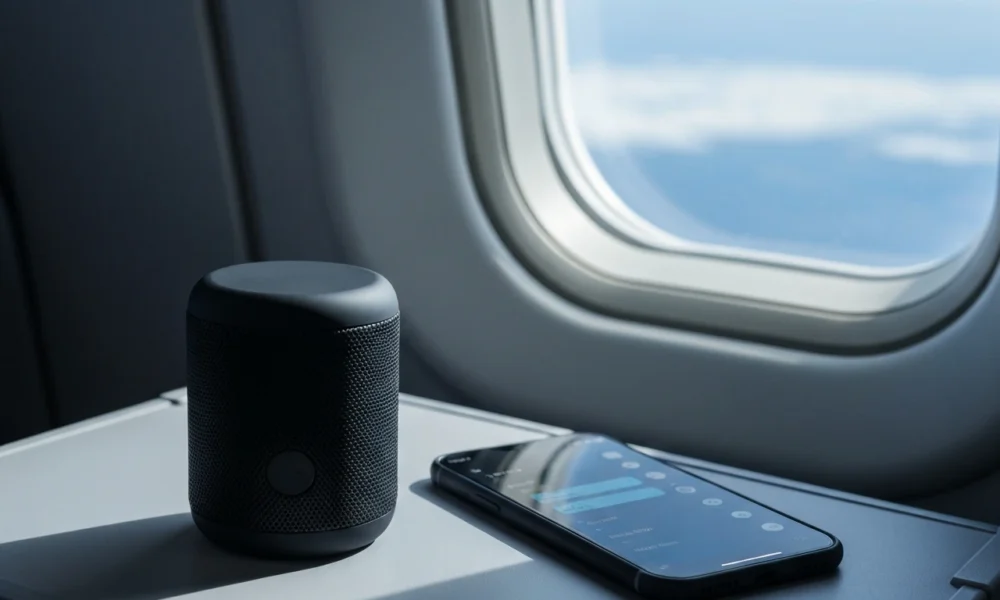 Bluetooth speaker name triggers United Airlines flight diversion back to Newark.
