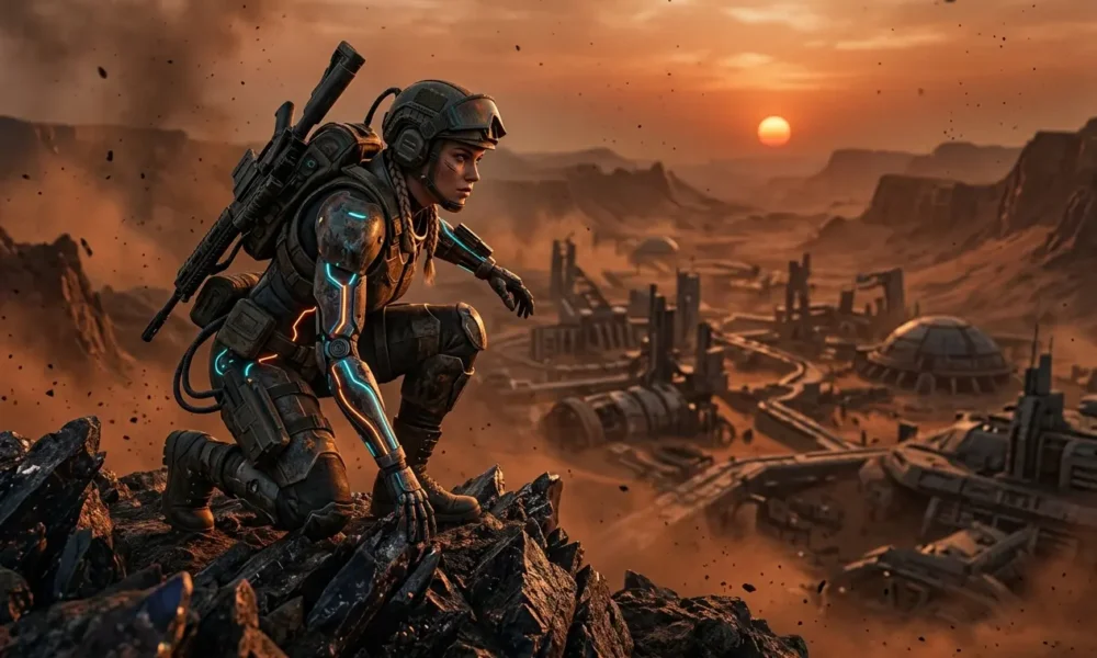 Bungie Marathon game extraction shooter scene