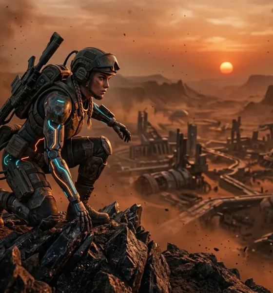 Bungie Marathon game extraction shooter scene