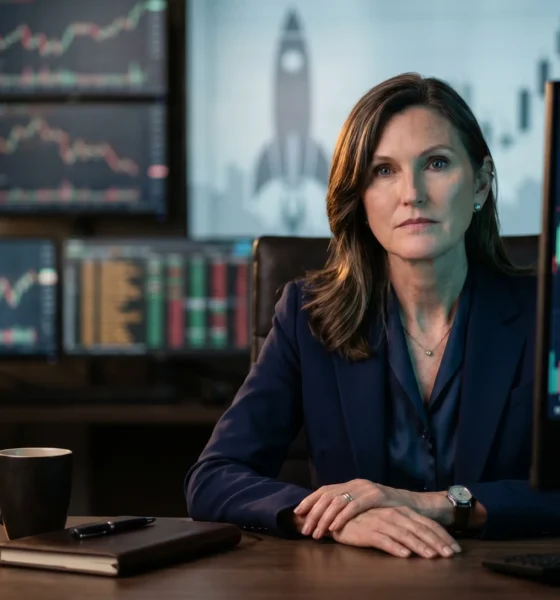 Cathie Wood ARK Invest SpaceX IPO launch moment