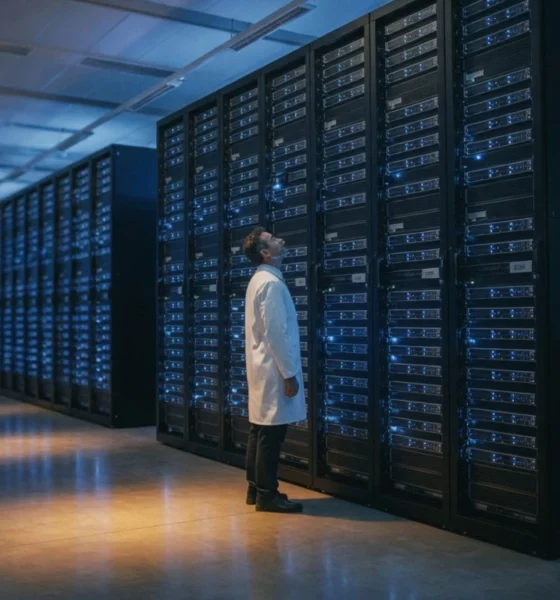 China LineShine CPU supercomputer server hall Shenzhen