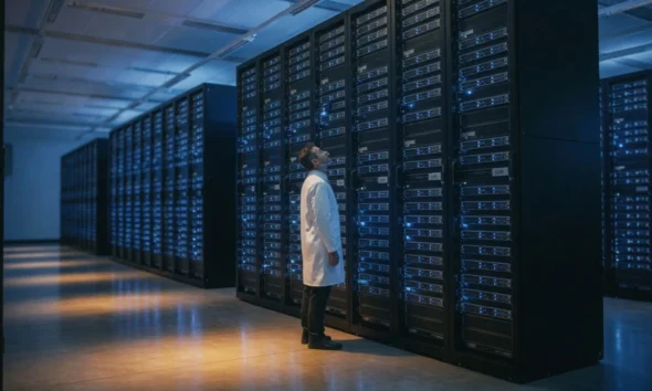 China LineShine CPU supercomputer server hall Shenzhen