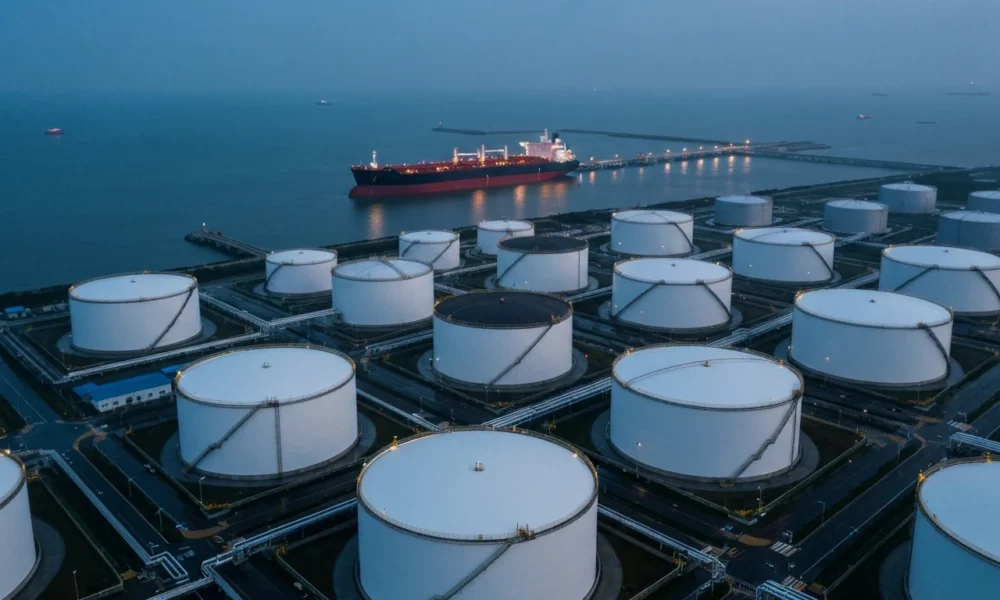 China oil reserves buffer global crude prices during the Strait of Hormuz crisis.