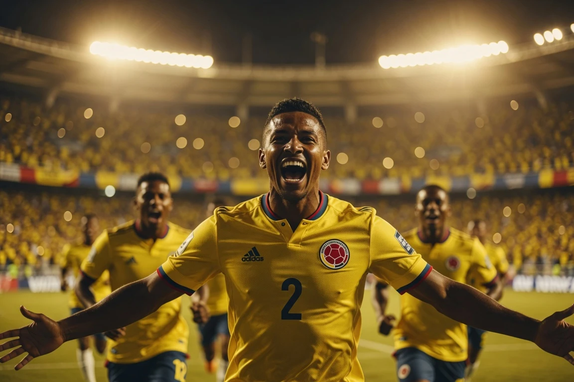 Colombia 1-0 DR Congo Muñoz goal 2026 World Cup
