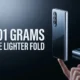 Galaxy Z Fold 8 Wide 201-gram weight leak undercuts flagship phone slabs.