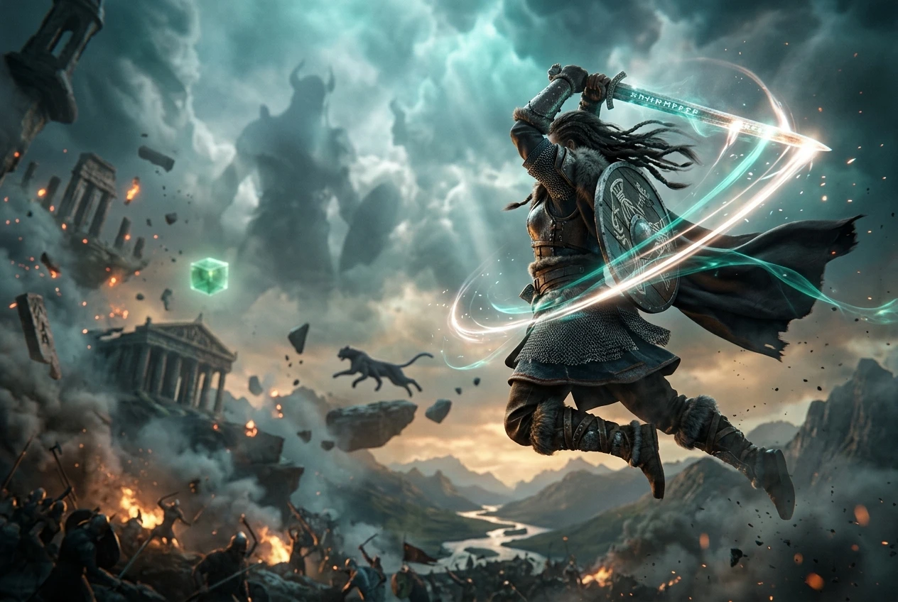 God of War Laufey PS5 reveal brings jump-based aerial combat back to the series.