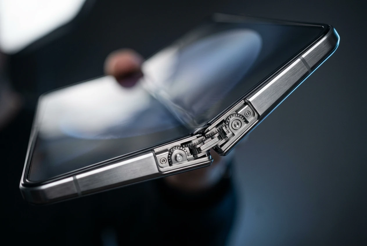 iPhone Ultra liquid metal hinge explained for Apple's first foldable phone.