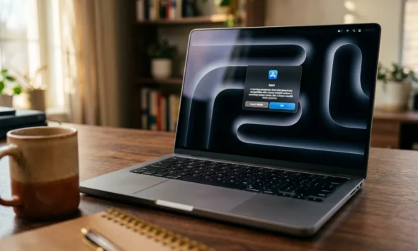 macOS Golden Gate Intel-based apps list Settings