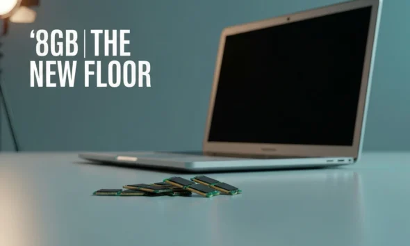 Memory shortage forces budget laptops like the MacBook Neo back to 8GB RAM.