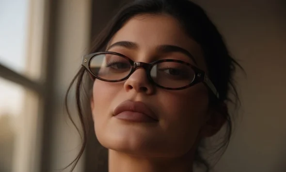 Meta Kylie Starfire smart glasses close-up detail