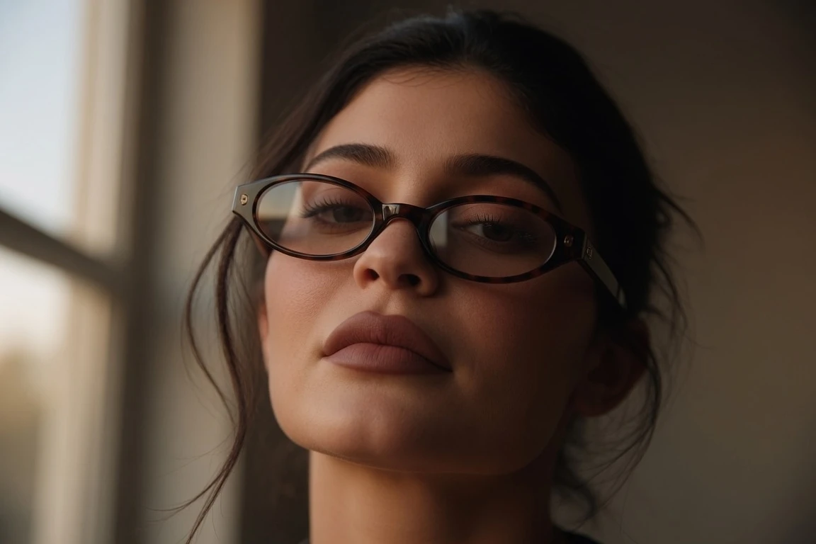 Meta Kylie Starfire smart glasses close-up detail